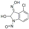 CAS 登录号：93490-32-5， 4-氯-2-羟基-1-亚硝基吲哚啉-3-酮肟