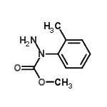 CAS 登录号：935474-44-5， 甲基1-(2-甲基苯基)肼羧酸酯