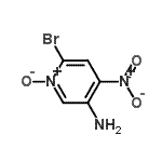 CAS#: 935534-41-1, 6-Bromo-4-nitro-3-pyridinamine 1-oxide