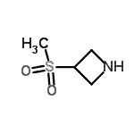 CAS#: 935668-43-2, 3-(Methylsulfonyl)azetidine