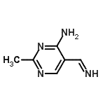 CAS#: 93588-20-6, 5-(Iminomethyl)-2-Methyl-4-Pyrimidinamine