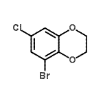 CAS#: 936249-25-1, 5-Bromo-7-chloro-2,3-dihydro-1,4-benzodioxine