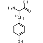 CAS#: 93627-94-2, (beta-<sup>13</sup>C)Tyrosine