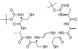 CAS#: 93629-01-7, (N-Tertert-Butyloxycarbonyl-Cysteinyl-Alanyl-Cysteinyl-Methylamide) dimer