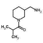CAS#: 936940-10-2, 1-[3-(Aminomethyl)-1-piperidinyl]-2-methyl-1-propanone