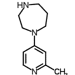 CAS 登录号：936940-48-6， 1-(2-甲基-4-吡啶基)-1,4-二氮杂环庚