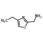 CAS#: 936940-69-1, 1-(4-Ethyl-1,3-thiazol-2-yl)methanamine