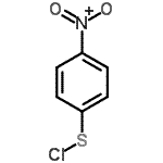 CAS#: 937-32-6, 1-(Chlorosulfanyl)-4-nitrobenzene