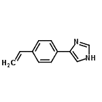 CAS#: 937013-08-6, 4-(4-Vinylphenyl)-1H-imidazole