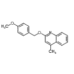 CAS#: 937184-70-8, 2-[(4-Methoxybenzyl)oxy]-4-methylquinoline