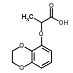 CAS 登录号：937621-82-4， 2-(2,3-二氢-1,4-苯并二氧杂环己-5-基氧基)丙酸