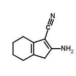 CAS#: 937647-66-0, 2-Amino-4,5,6,7-tetrahydro-1H-indene-3-carbonitrile