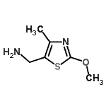 CAS#: 937649-08-6, 1-(2-Methoxy-4-methyl-1,3-thiazol-5-yl)methanamine