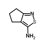CAS#: 937667-84-0, 5,6-Dihydro-4H-cyclopenta[c][1,2]thiazol-3-amine