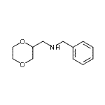 CAS#: 937668-81-0, N-Benzyl-1-(1,4-dioxan-2-yl)methanamine