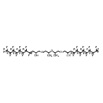 CAS#: 93776-02-4, 1,1'-[Oxybis(2,1-propanediyloxy)]bis(4,4,5,5,6,6,7,7,8,8,9,9,10,10,11,11,11-heptadecafluoro-2-undecanol)