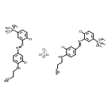 CAS#: 93776-72-8, Bis[4-chloro-3-({3-chloro-4-[(2-cyanoethyl)amino]phenyl}diazenyl)-N,N,N-trimethylanilinium] tetrachlorozincate(2-)