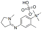 CAS#: 93777-86-7, Methyl N,N,N-Trimethyl-4-[(1-Methylpyrrolidin-2-Ylidene)Amino]Anilinium Sulphate
