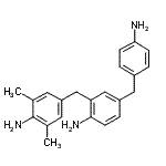 CAS#: 93778-08-6, 4-[2-Amino-5-(4-aminobenzyl)benzyl]-2,6-dimethylaniline