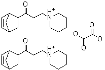 CAS 登录号：93778-72-4， 1-(3-双环[2.2.1]庚-5-烯-2-基-3-氧代丙基)-哌啶鎓草酸盐(1:1)