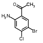CAS 登录号：937816-91-6， 1-(2-氨基-5-溴-4-氯苯基)乙酮