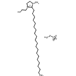 CAS 登录号：93783-31-4， 2-二十一烷基-1-(2-羟基乙基)-3-甲基咪唑烷-1-鎓甲基硫酸盐