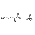 CAS 登录号：93803-21-5， L-鸟氨酸硫酸盐(1:1)