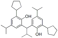 CAS#: 93803-60-2, 2,2'-(2-Methylpropylidene)Bis[6-Cyclopentyl-4-(1-Methylethyl)-Phenol