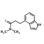 CAS#: 938185-59-2, 3-(1H-Indol-4-yl)-N,N-dimethylpropanethioamide
