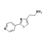 CAS#: 938283-17-1, 2-[2-(4-Pyridinyl)-1,3-thiazol-4-yl]ethanamine