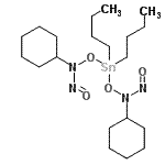 CAS#: 93841-42-0, N,N'-[(Dibutylstannanediyl)bis(oxy)]bis(N-nitrosocyclohexanamine)