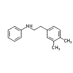 CAS#: 93858-52-7, N-[2-(3,4-Dimethylphenyl)ethyl]aniline