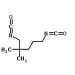 CAS#: 93859-12-2, 1,5-Diisocyanato-2,2-dimethylpentane