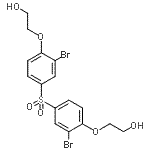 CAS#: 93859-22-4, 2,2'-{Sulfonylbis[(2-bromo-4,1-phenylene)oxy]}diethanol