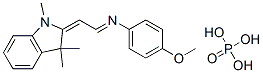 CAS#: 93859-25-7, N-[(1,3-Dihydro-1,3,3-Trimethyl-2H-Indol-2-Ylidene)Ethylidene]-p-Anisidine Phosphate