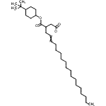 CAS 登录号：93882-63-4， 3-({[4-(2-甲基-2-丙基)环己基]氧基}羰基)-5-二十一碳烯酸酯