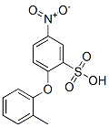 CAS 登录号：93893-57-3， 2-(2-甲基苯氧基)-5-硝基苯磺酸