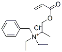 CAS#: 93893-80-2, Benzyldiethyl[1-Methyl-2-[(1-Oxoallyl)Oxy]Ethyl]Ammonium Chloride