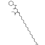 CAS 登录号：93904-73-5， 2-[2-(环己基氨基)-2-氧代乙基]-2-二十碳烯酸