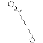CAS 登录号：93918-92-4， N-苄基-11-(1-吡咯烷基)十一碳酰胺