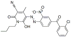 CAS#: 93923-81-0, 1-Butyl-5-((4-(2-Chlorobenzoyl)-2-Nitrophenyl)Azo)-1,2-Dihydro-6-Hydroxy-4-Methyl-2-Oxonicotinonitrile