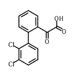 CAS#: 93942-57-5, (2',3'-Dichloro-2-biphenylyl)(oxo)acetic acid