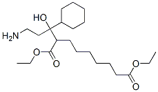 CAS 登录号:93942-58-6, 2-(3-氨基-1-环己基-1-羟基丙基)壬二酸二乙酯