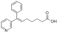 CAS 登录号：93943-87-4， 7-苯基-7-(3-吡啶基)-6-庚烯酸