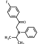 CAS 登录号：93957-51-8， 1-(4-氟苯基)-2-[异丙基(苯基)氨基]乙酮