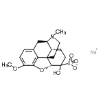 CAS#: 93963-26-9, Sodium (5alpha)-6-hydroxy-3-methoxy-17-methyl-4,5-epoxymorphinan-6-sulfonate