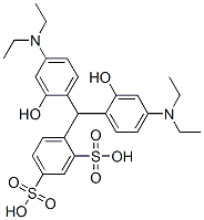 CAS#: 93964-54-6, 4-[Bis[4-(Diethylamino)-2-Hydroxyphenyl]Methyl]Benzene-1,3-Disulphonic Acid