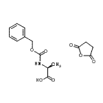 CAS#: 93964-71-7, N-[(Benzyloxy)carbonyl]-L-alanine - dihydro-2,5-furandione (1:1)