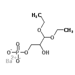 CAS 登录号：93965-35-6， 钡3,3-二乙氧基-2-羟基丙基磷酸酯
