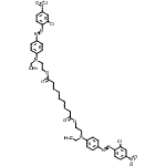 CAS#: 93966-60-0, Bis[2-[[4-[(2-Chloro-4-Nitrophenyl)Azo]Phenyl]Ethylamino]Ethyl] Azelate